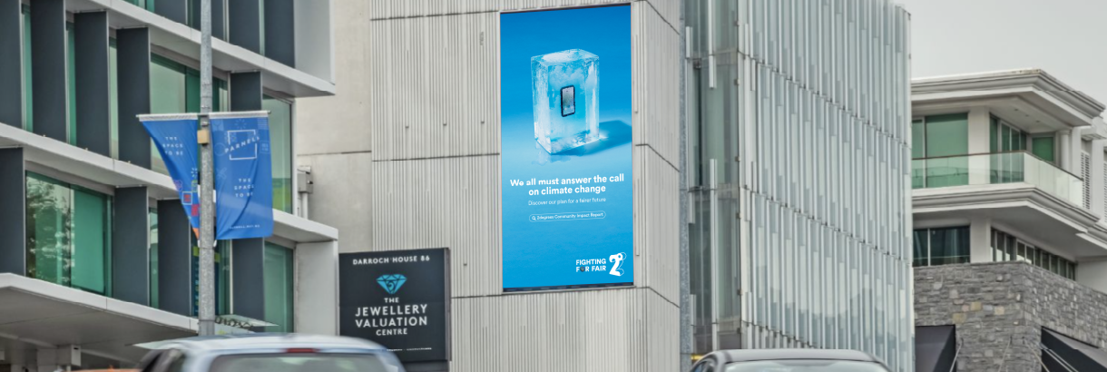 2degrees: Sustainable Programmatic DOOH
