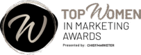 Chief Marketer Top Women in Marketing Award logo