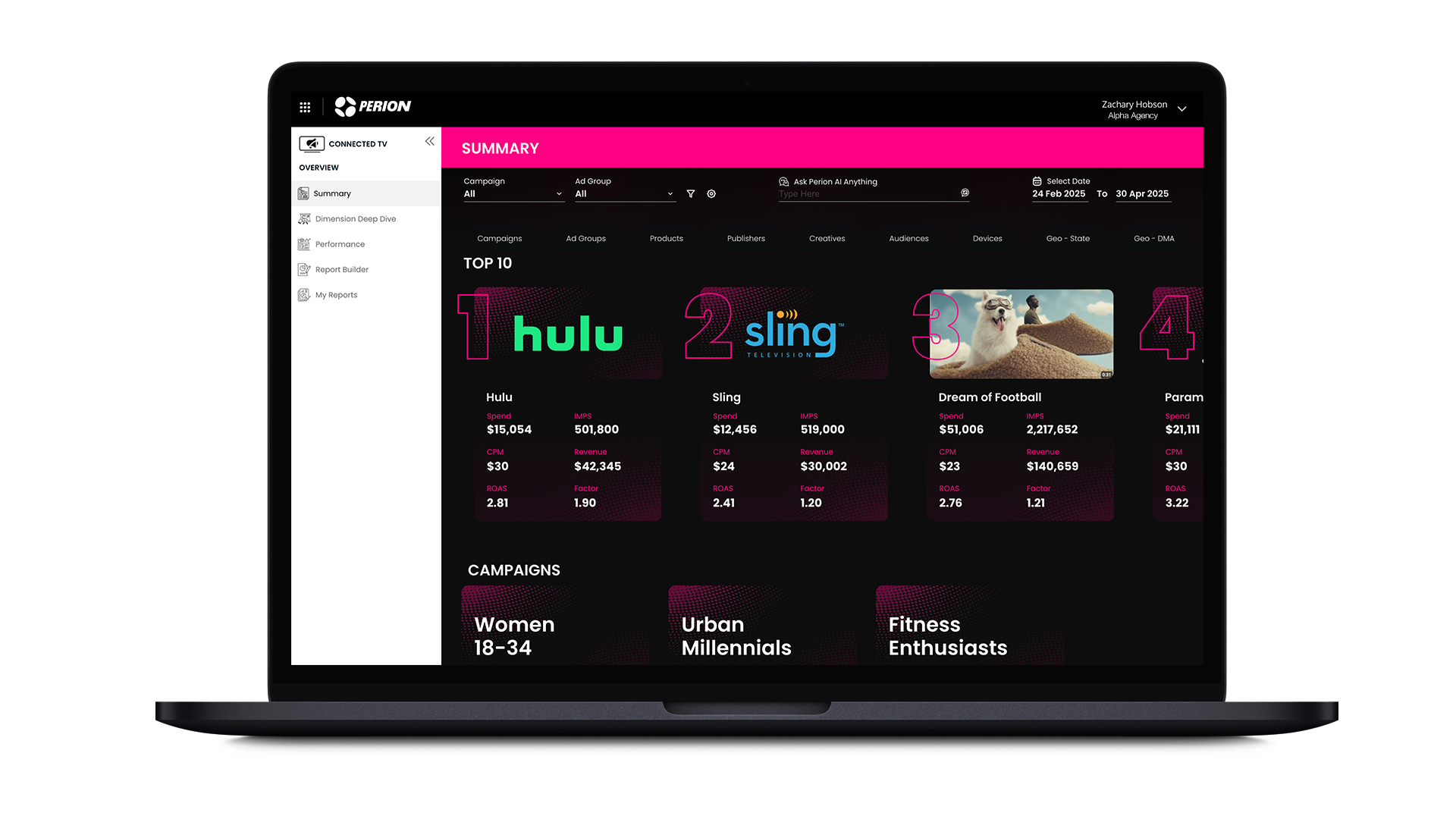 Perion One Performance CTV: The First High-Impact CTV Platform Built for Results
