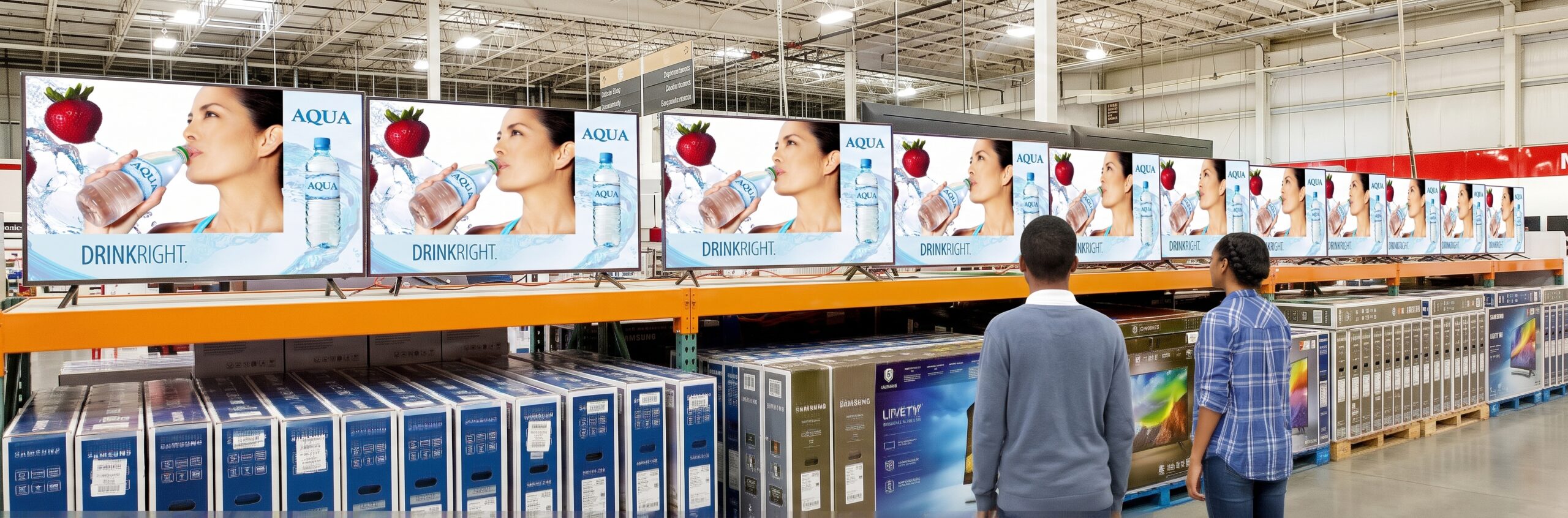 Premium Packaged Water Campaign