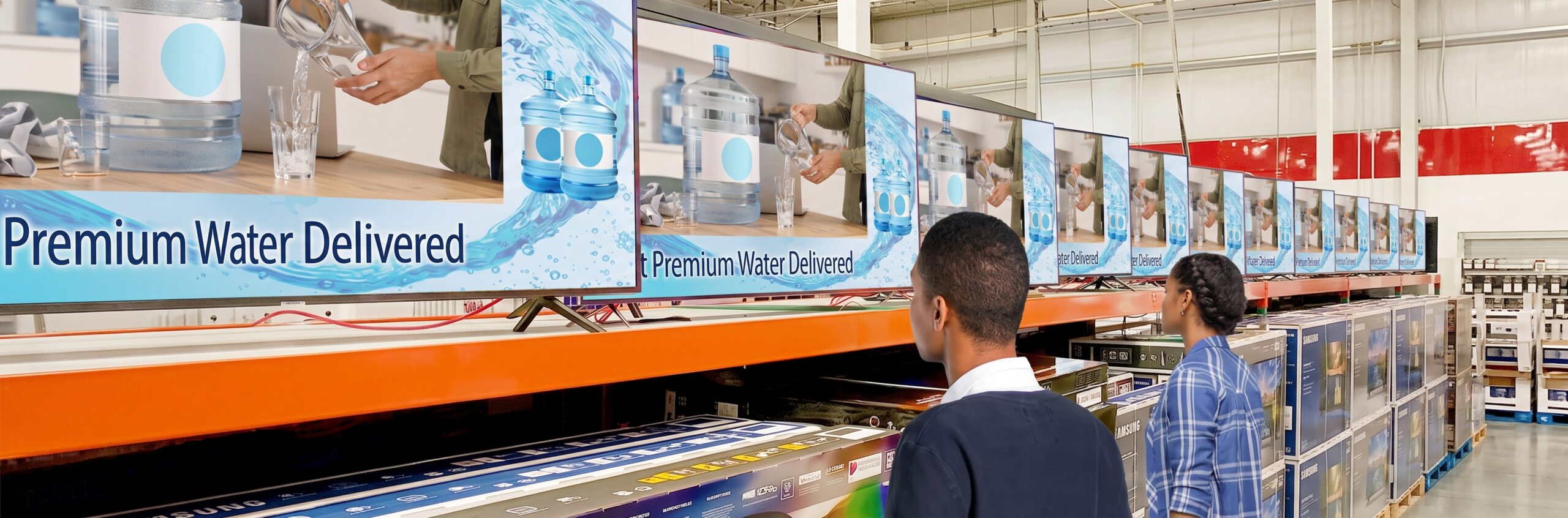 Premium Water Delivery Service Campaign