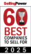 Selling Power's 60 Best Companies to Sell For in 2025 Logo